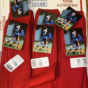 COPY - Russell Athletic ALL SPORT Socks RED Mens …